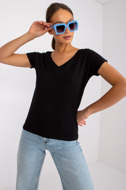 T-shirt Damski Model RV-TS-4832.12P Black - BFG T-shirt Damski Model RV-TS-4832.12P Black - BFG