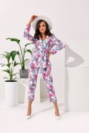 Spodnie damskie  Model 0018 B22 Multicolor - Roco Fashion