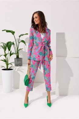 Spodnie damskie  Model 0018 B26 Multicolor - Roco Fashion