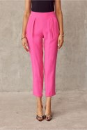 Spodnie damskie  Model AMA 0015 7/8 Amarant - Roco Fashion