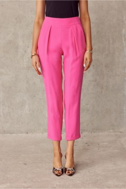 Spodnie damskie  Model AMA 0015 7/8 Amarant - Roco Fashion