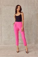 Spodnie damskie  Model AMA 0015 7/8 Amarant - Roco Fashion
