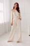 Spodnie damskie  Model Alaya BEJ SPD0032 Light Beige - Roco Fashion