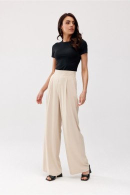 Spodnie damskie  Model Alaya BEZ SPD0032 Beige - Roco Fashion