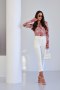 Spodnie damskie  Model Aurielle 191176347 Ecru - LaBalancia