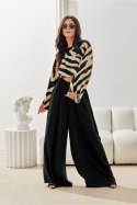 Spodnie Damskie Model Lara CZA SPD0046 Black - Roco Fashion