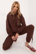 Komplet damski Model CLM-KMPL-1278.08P Brown - Factory Price