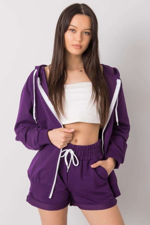 Komplet damski Model FA-KMPL-6391.39P Dark Violet - Fancy Komplet damski Model FA-KMPL-6391.39P Dark Violet - Fancy