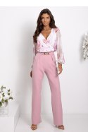 Komplet damski Model Milano 01801. Dirty Pink/Flowers - With You