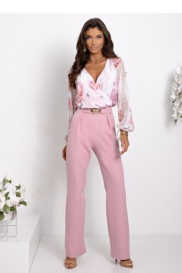 Komplet damski Model Milano 01801. Dirty Pink/Flowers - With You