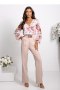 Komplet damski Model Milano 01801. Flowers/Beige - With You