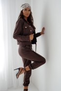 Komplet damski dres Model Milano 286165627 Brown - LaBalancia