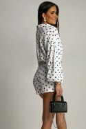 Komplet damski Model Molly muślin 243868934 Czarne Kropki - LaBalancia