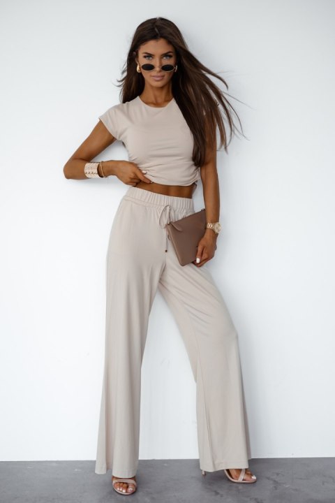 Komplet damski Model Shira 295747862 Beige - LaBalancia Komplet damski Model Shira 295747862 Beige - LaBalancia