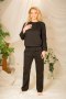 Bluza Damska Model Antao bawełna Black - Kalimo