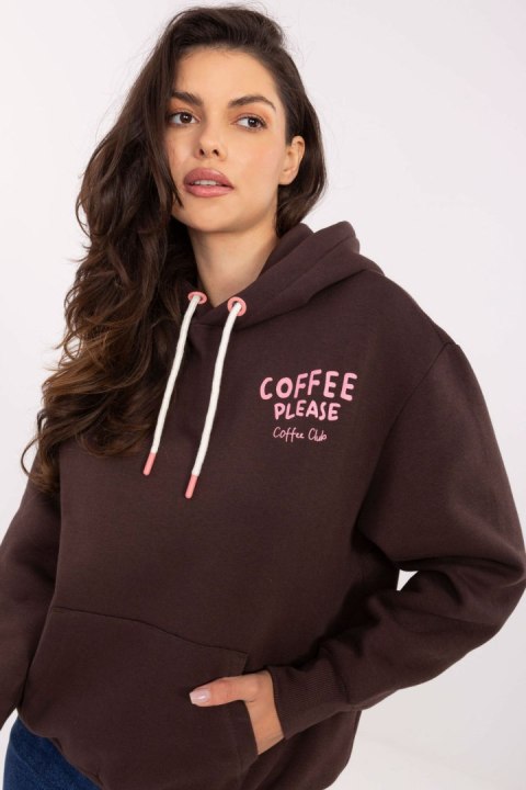 Bluza Damska Model D10608BC02654E Dark Brown - Sublevel Bluza Damska Model D10608BC02654E Dark Brown - Sublevel
