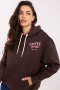 Bluza Damska Model D10608BC02654E Dark Brown - Sublevel
