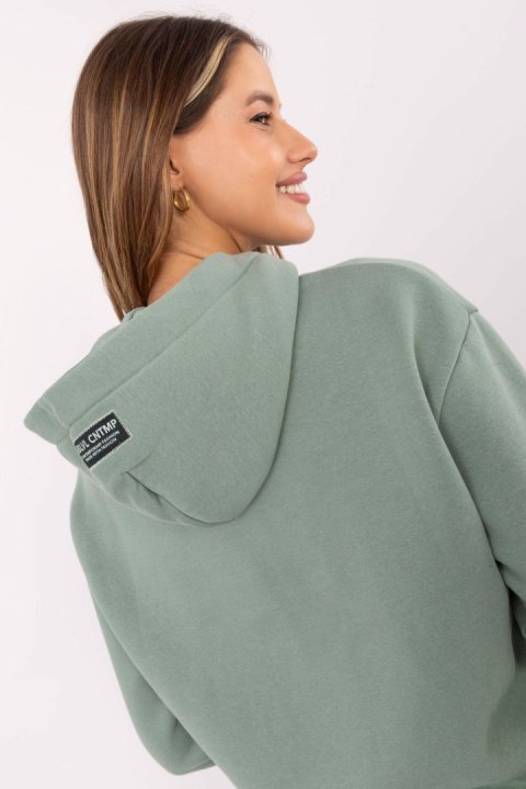 Bluza Damska Model D10608BC02802A3NO Pistacja - Sublevel Bluza Damska Model D10608BC02802A3NO Pistacja - Sublevel