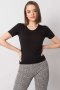 Bluzka damska Model 95-BZ-639012.28P Black - Rue Paris