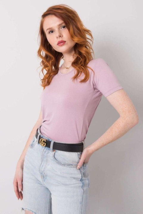Bluzka damska Model 95-BZ-639012.29P Light Violet - Rue Paris Bluzka damska Model 95-BZ-639012.29P Light Violet - Rue Paris