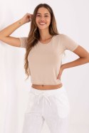 Bluzka damska Model 95-BZ-639012.30P Beige - Rue Paris