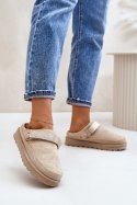 Kapcie damskie Model Azida YY-12 Beige