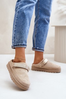 Kapcie damskie Model Azida YY-12 Beige