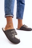 Kapcie damskie Model Mabira MD8643 Grey