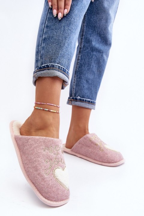 Kapcie damskie Model Mabira MD8643 Pink Kapcie damskie Model Mabira MD8643 Pink