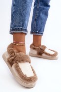 Kapcie damskie Model Sailey MD8661 Beige