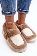 Kapcie damskie Model Sailey MD8661 Beige