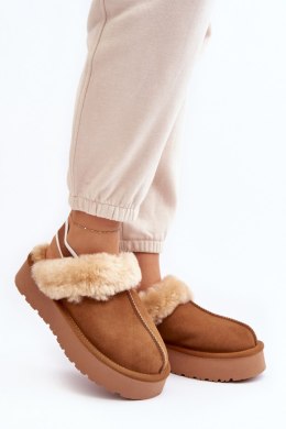 Kapcie damskie Model Sophienne W5827 Camel