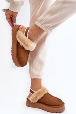 Kapcie damskie Model Sophienne W5827 Camel