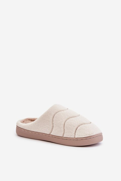 Kapcie damskie Model Vamirae 24PA98-6622 Beige Kapcie damskie Model Vamirae 24PA98-6622 Beige