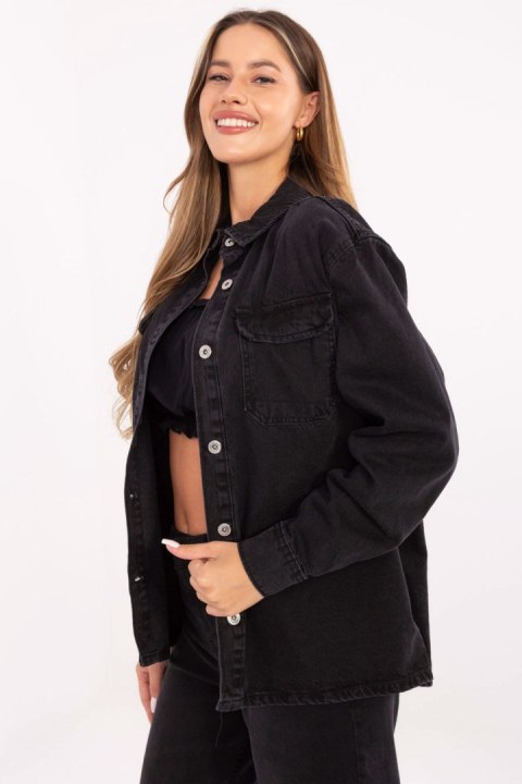 Kurtka Damska Model D80026BI11280B158 Black - Sublevel Kurtka Damska Model D80026BI11280B158 Black - Sublevel