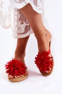 Klapki damskie Japonki Model Eviana SD5136 Red