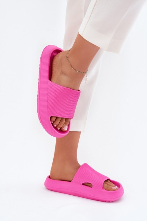 Klapki damskie Model Ameira BG208P Fuksja - Step in style Klapki damskie Model Ameira BG208P Fuksja - Step in style