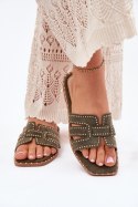 Klapki damskie Model Anniles 1156 Green - Step in style