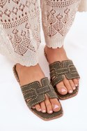 Klapki damskie Model Anniles 1156 Green - Step in style