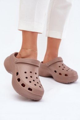 Klapki damskie Model Big Star RR274A121 Dark Beige - Step in style