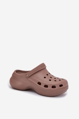 Klapki damskie Model Big Star RR274A121 Dark Beige - Step in style