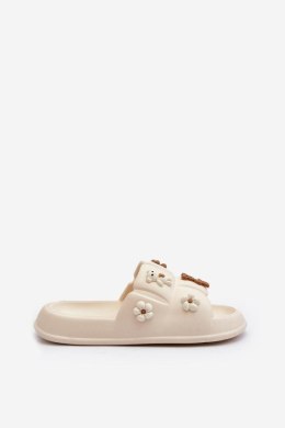 Klapki damskie Model Cambrina BG160 Beige