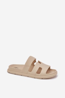 Klapki damskie Model Dimelle 25SD97-8522 Beige - Step in style