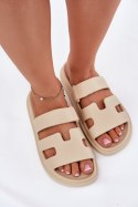Klapki damskie Model Dimelle 25SD97-8522 Beige - Step in style