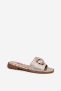 Klapki damskie Model KV51-007 Gold - Step in style