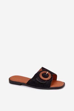 Klapki damskie Model Lanoni TC-25 Black - Step in style