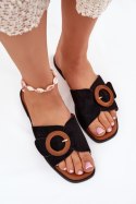 Klapki damskie Model Lanoni TC-25 Black - Step in style