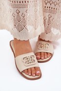 Klapki damskie Model Nenitta 5257 Beige - Step in style