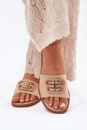 Klapki damskie Model Nenitta 5257 Beige - Step in style