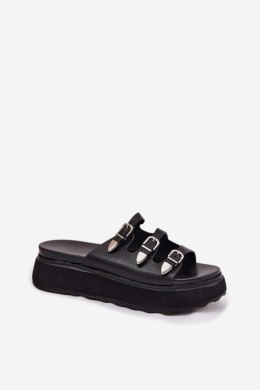 Klapki damskie Model Nimiotte H-11 Black - Step in style